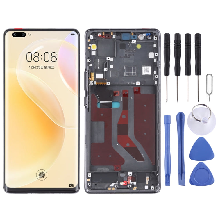 Schermo LCD e digitalizzatore assemblaggio completo con cornice per Huawei Nova 8 Pro 5G, For Huawei Nova 8 Pro 5G