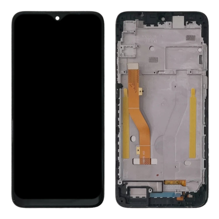 LCD Screen and Digitizer Full Assembly with Frame for Alcatel 1SE 2020 OT5030 5030 5030D 5030F, For Alcatel 1SE 2020