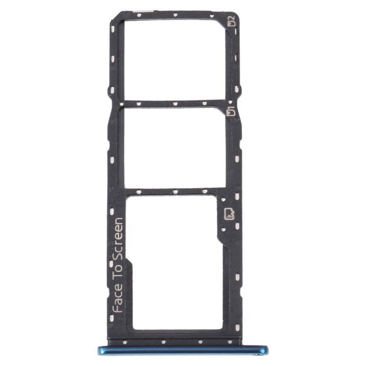 Per ZTE Blade V40 Vita Vassoio scheda SIM + Vassoio scheda SIM + Vassoio scheda Micro SD, For ZTE Blade V40 Vita, For ZTE Blade V40