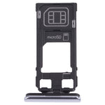 SIM Card Tray + Micro SD Card Tray for Sony Xperia 1 / Xperia XZ4, For Sony Xperia 1 / Xperia XZ4