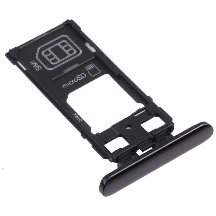 Vassoio scheda SIM + Vassoio scheda SIM/Vassoio scheda micro SD per Sony Xperia 5, For Sony Xperia 5 (Dual Card)