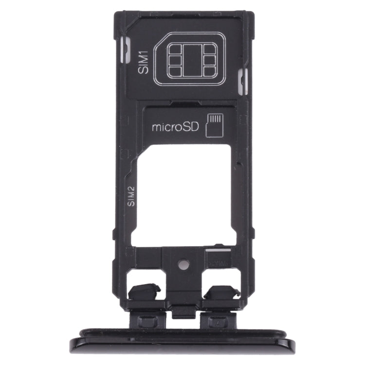 Vassoio scheda SIM + Vassoio scheda SIM/Vassoio scheda micro SD per Sony Xperia 5, For Sony Xperia 5 (Dual Card)