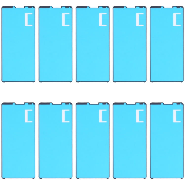 10pcs Original Front Housing Stickers for Sony Xperia 10 III / Xperia 10 II, For Sony Xperia 10 III / Xperia 10 II