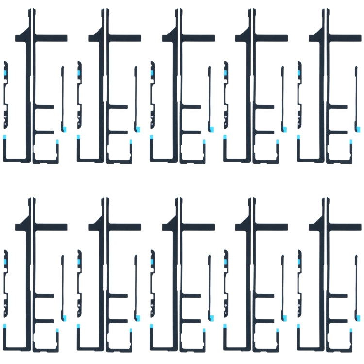 10pcs Original Front Housing Stickers for Sony Xperia 1 II, For Sony Xperia 1 II