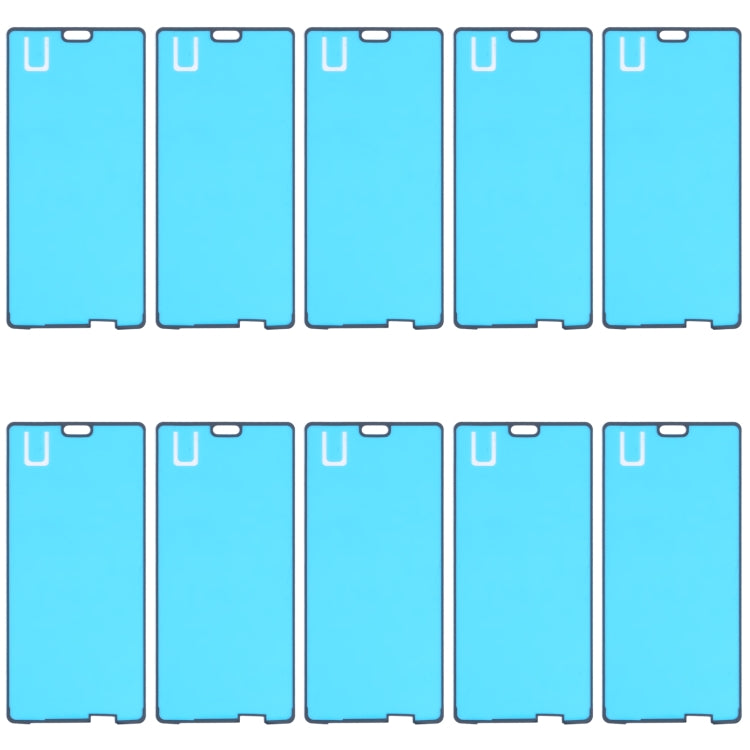 10pcs Original Front Housing Sticker for Sony Xperia XZ2, For Sony Xperia XZ2
