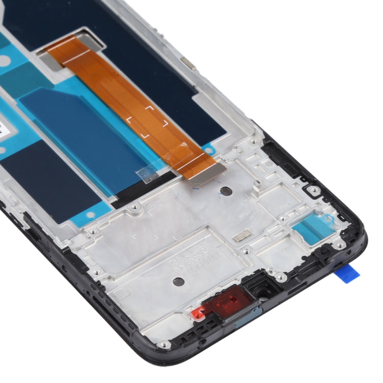 Schermo LCD originale e digitalizzatore assemblaggio completo con telaio per OPPO A55 5G / Realme V11 5G PEMM00 PEMM20 PEMT00 PEMT20, For OPPO A55 5G