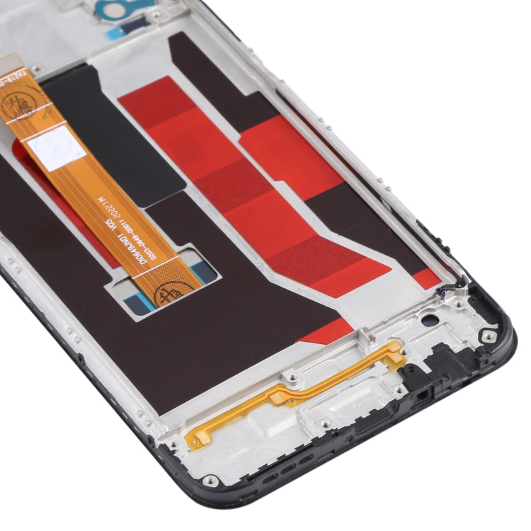 Schermo LCD originale e digitalizzatore assemblaggio completo con cornice per OPPO A72 5G, For OPPO A72 5G