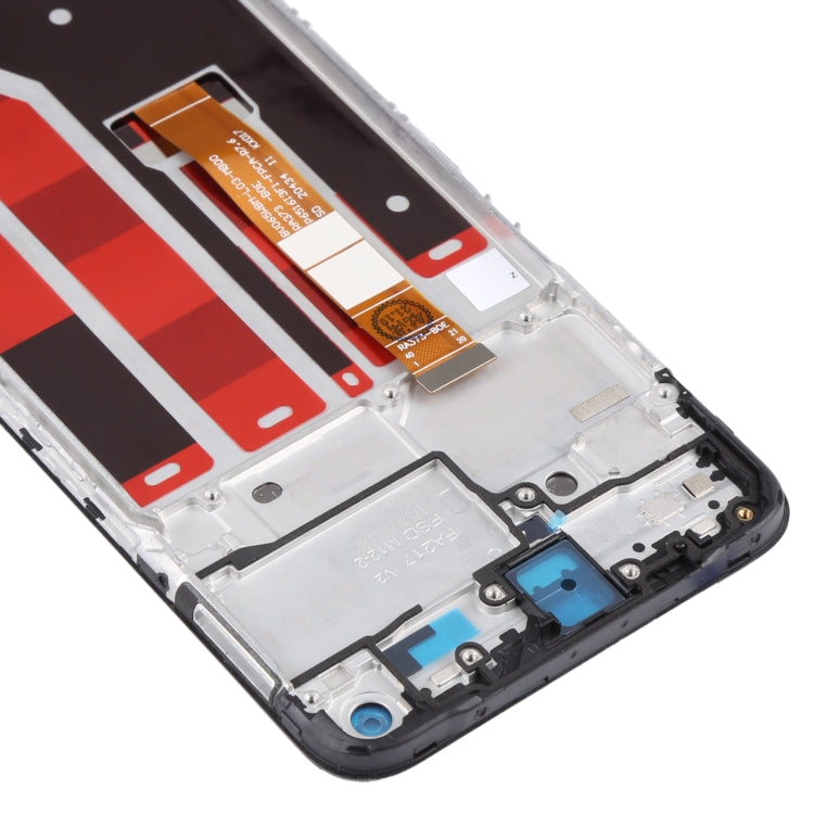 Schermo LCD originale e digitalizzatore assemblaggio completo con cornice per OPPO A32 PDVM00, For OPPO A32