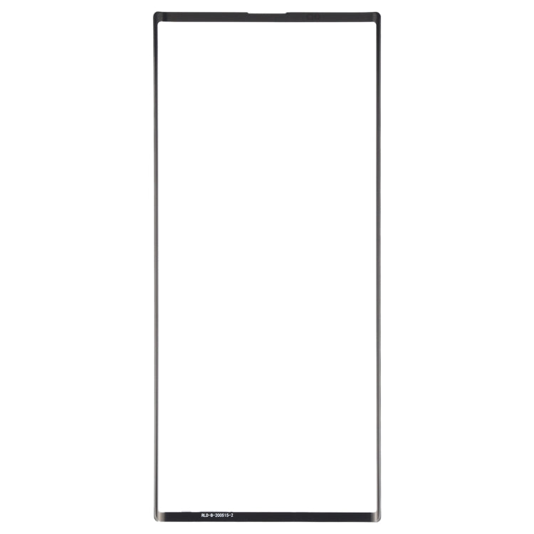 Lente in vetro esterna per schermo anteriore con OCA per LG Wing 5G LMF100N LM-F100N LM-F100V LM-F100, For LG Wing 5G