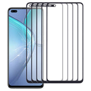 Per Infinix Zero 8 / Zero 8i X687, X687B 5 pezzi Lente in vetro esterna per schermo anteriore, For Infinix Zero 8 / Zero 8i