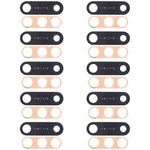For Infinix Hot 7 X624B, X624, X652A 10pcs Rear Camera Lens, For Infinix Hot 7