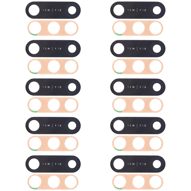 For Infinix Hot 7 X624B, X624, X652A 10pcs Rear Camera Lens, For Infinix Hot 7
