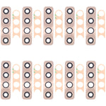 For Tecno Camon 17P CG7 10pcs Rear Camera Lens, For Tecno Camon 17P CG7