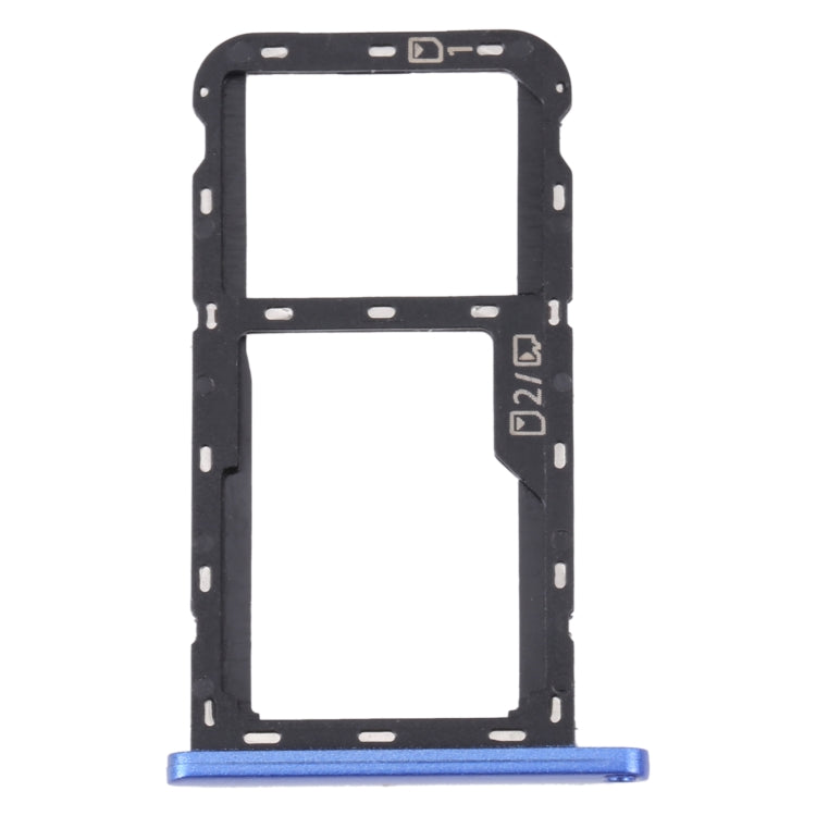 For ZTE Blade A52 SIM Card Tray + SIM Card Tray/Micro SD Card Tray, For ZTE Blade A52