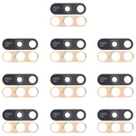 For Tecno Pop 2 Plus BA2, 10pcs RB8S Rear Camera Lens, For Tecno Pop 2 Plus