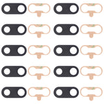 For Infinix Note 5 X604, X604B 10pcs Rear Camera Lens, For Infinix Note 5