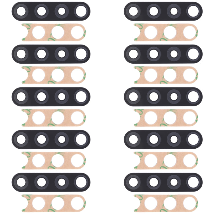 For Infinix Smart3 Plus X627V, X267 10pcs Rear Camera Lens, For Infinix Smart3 Plus