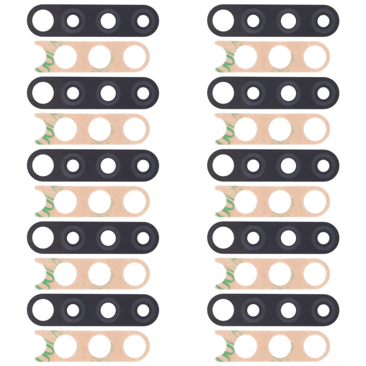 For Tecno Spark 4 KC8 10pcs Rear Camera Lens, For Tecno Spark 4