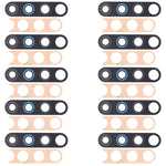 For Tecno Camon 12 CC7s 10pcs Rear Camera Lens, For Tecno Camon 12
