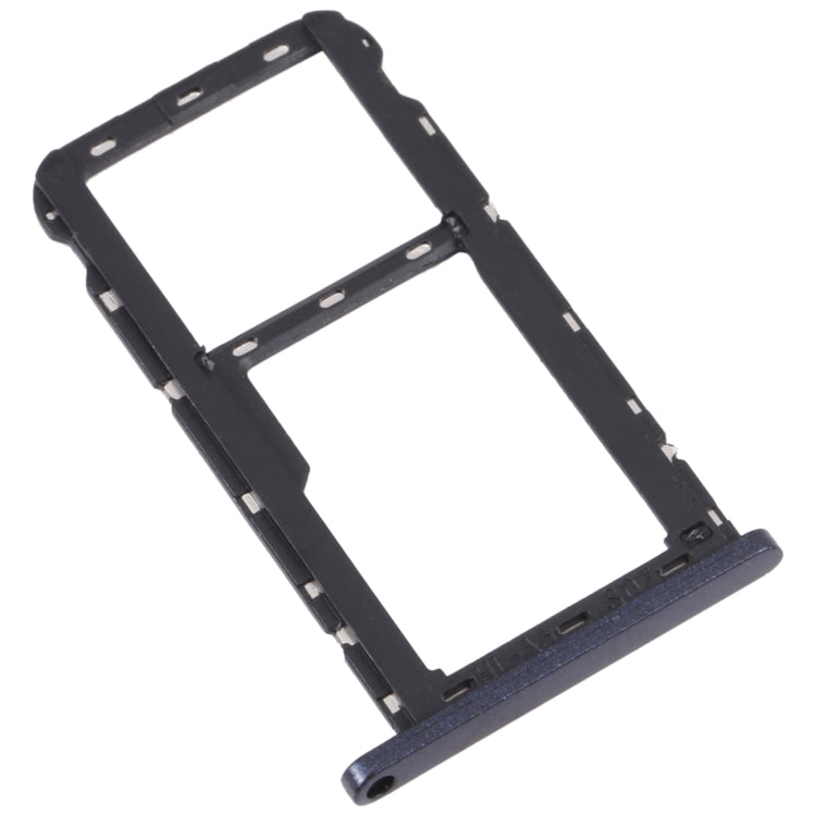 For ZTE Blade A72 SIM Card Tray + SIM Card Tray/Micro SD Card Tray, For ZTE Blade A72