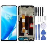 For OnePlus Nord N200 5G DE2118 Digitizer Full Assembly with OEM LCD Screen with Frame, For OnePlus Nord N200 5G