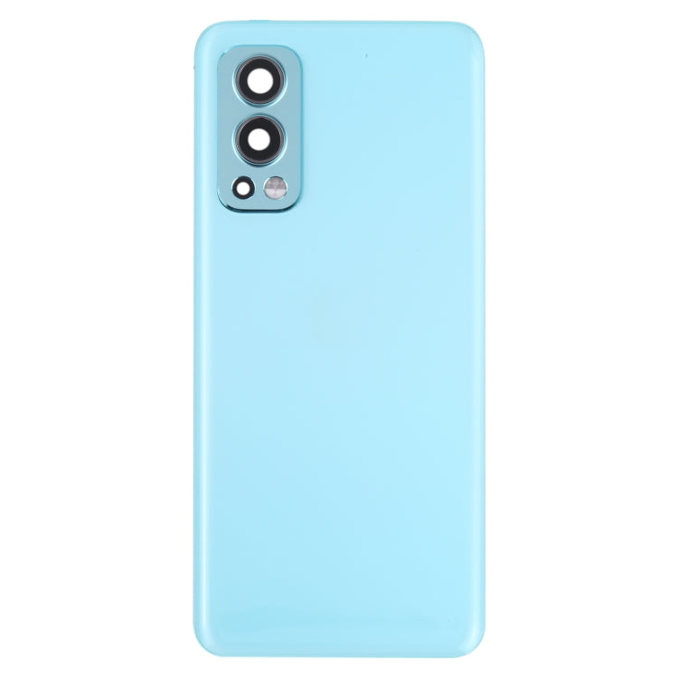 For OnePlus Nord 2 Battery Back Cover with Camera Lens Cover, For OnePlus Nord 2