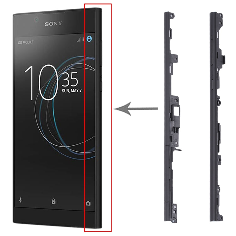1 Pair Side Part Side Bar For Sony Xperia L1, For Sony Xperia L1