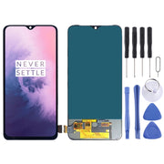 For OnePlus 7 GM1905 GM1901 GM1900 GM1903 with digitizer full assembly, not support TFT LCD screen for fingerprint identification, For OnePlus 7