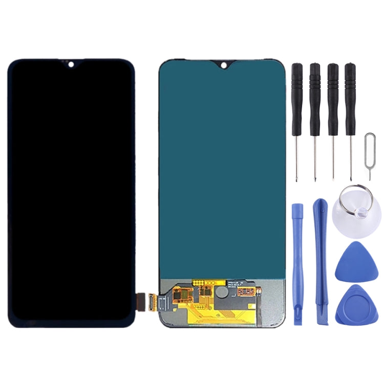 Per OnePlus 7 GM1905 GM1901 GM1900 GM1903 con digitalizzatore assemblaggio completo, non supporta lo schermo LCD TFT per l'identificazione delle impronte digitali, For OnePlus 7