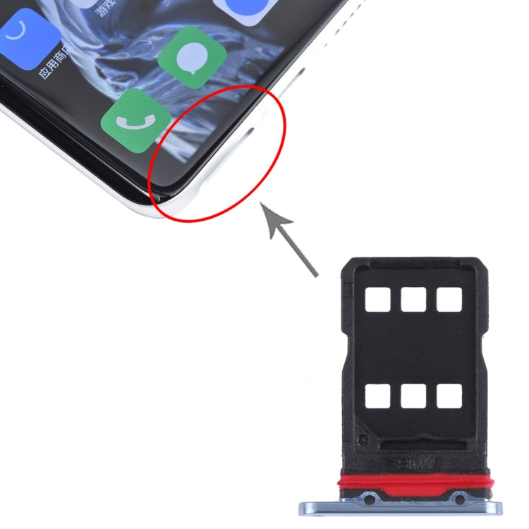 For Meizu 18 SIM Card Tray + SIM Card Tray, For Meizu 18