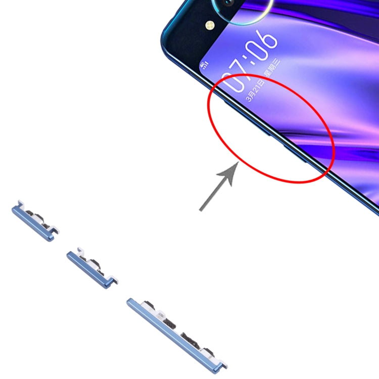 For vivo NEX Dual Display Power Button & Volume Control Button, For vivo NEX Dual Display