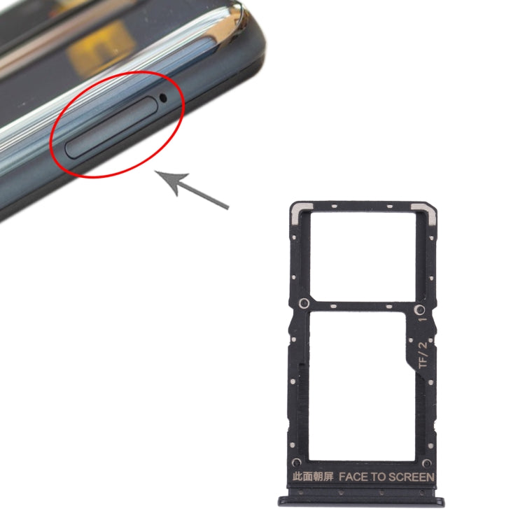 Vassoio scheda SIM + Vassoio scheda SIM/Vassoio scheda micro SD per Xiaomi Poco X3 GT 21061110AG, For Xiaomi Poco X3 GT