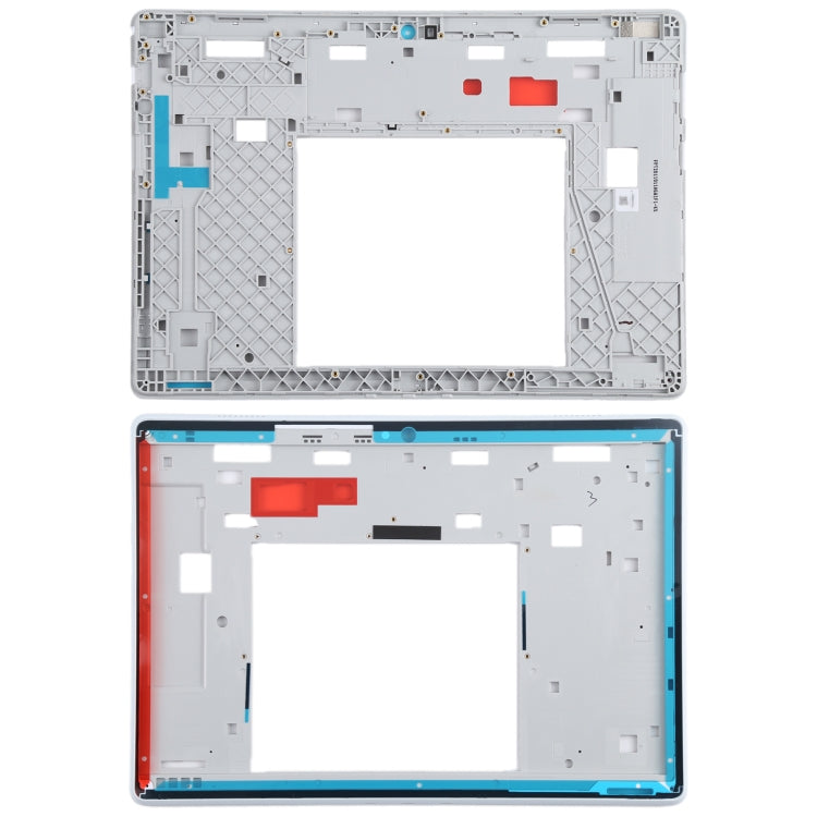 Piastra frontale con cornice LCD originale per Lenovo Tab M10 HD TB-X505 X505F TB-X505L X505, For Lenovo Tab M10 HD (Original), For Lenovo Tab M10 HD (Original) (White)