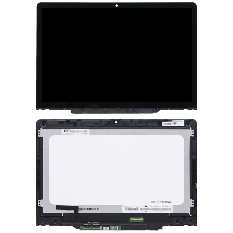 Schermo LCD e digitalizzatore assemblaggio completo con telaio per Lenovo ThinkPad 11e Yoga Gen 6 20SE 20SF, For Lenovo ThinkPad 11e Yoga Gen 6