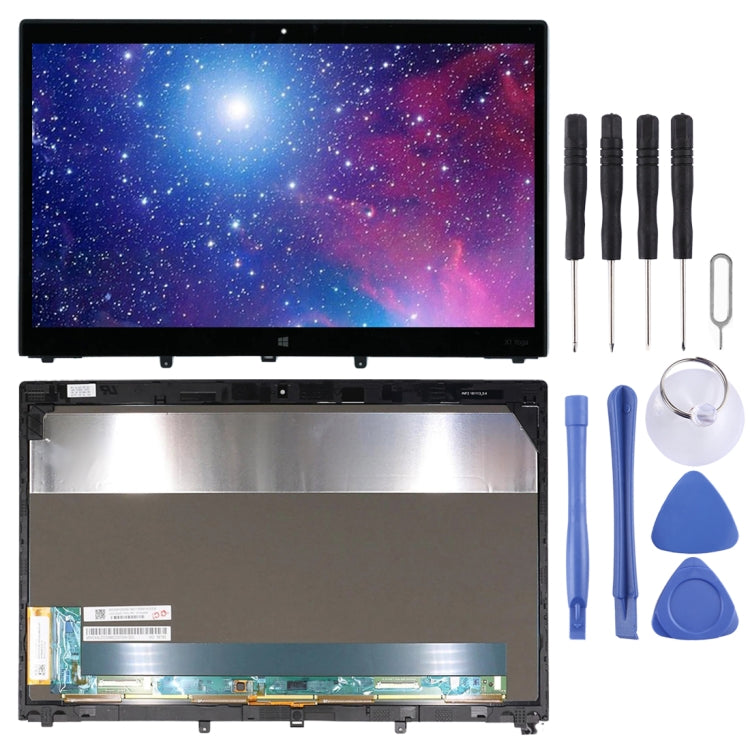OLED LCD Screen and Digitizer Full Assembly with Frame for Lenovo ThinkPad X1 Yoga 1st Gen 2nd Gen, For Lenovo ThinkPad X1 Yoga 1st Gen 2nd Gen