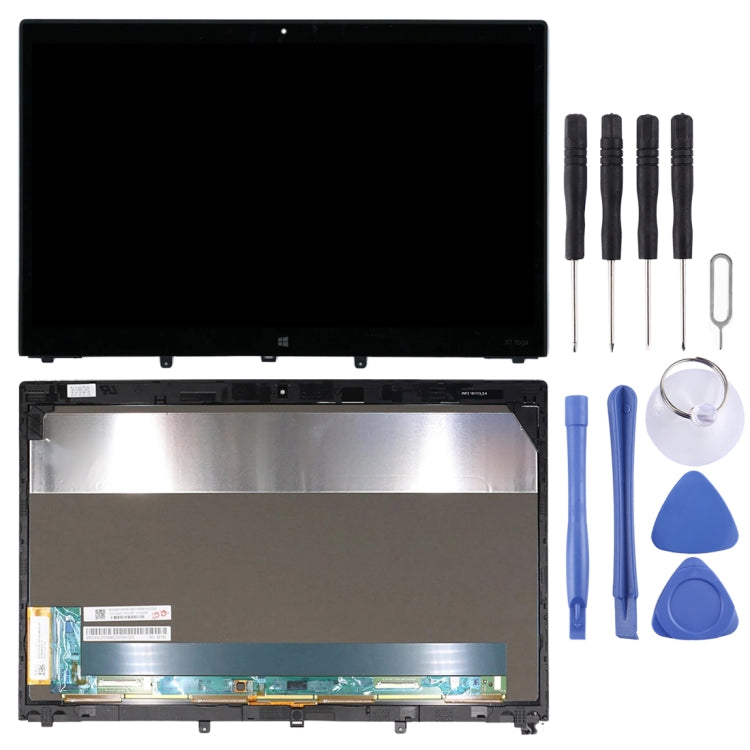 Schermo LCD OLED e digitalizzatore assemblaggio completo con telaio per Lenovo ThinkPad X1 Yoga 1a generazione 2a generazione, For Lenovo ThinkPad X1 Yoga 1st