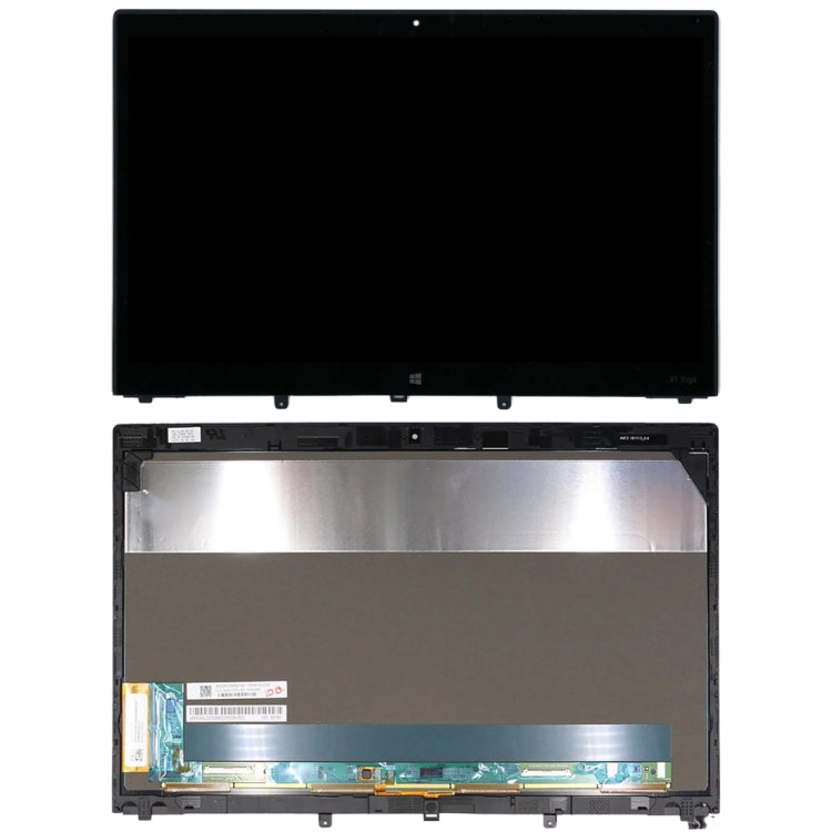 Schermo LCD OLED e digitalizzatore assemblaggio completo con telaio per Lenovo ThinkPad X1 Yoga 1a generazione 2a generazione, For Lenovo ThinkPad X1 Yoga 1st