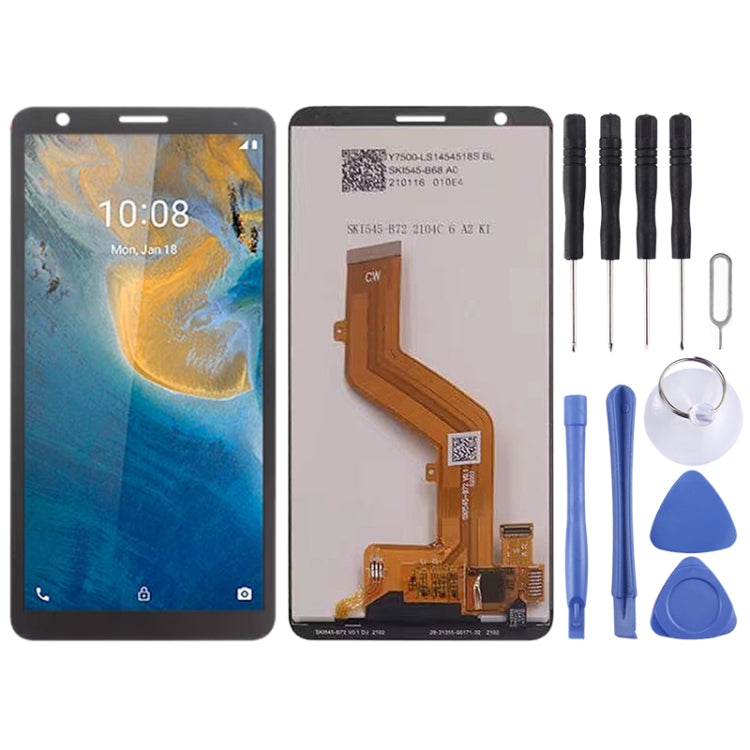 Schermo LCD e digitalizzatore assemblato completo per ZTE Blade A31 (2021), For ZTE Blade A31 (2021)