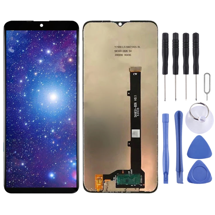 Schermo LCD e digitalizzatore assemblato completo per ZTE Blade A51 (2021), For ZTE Blade A51 (2021)