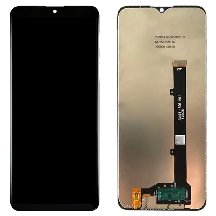 Schermo LCD e digitalizzatore assemblato completo per ZTE Blade A51 (2021), For ZTE Blade A51 (2021)