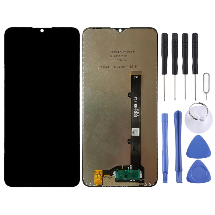 LCD Screen and Digitizer Full Assembly for ZTE Blade A5 2021, For ZTE Blade A5 2021