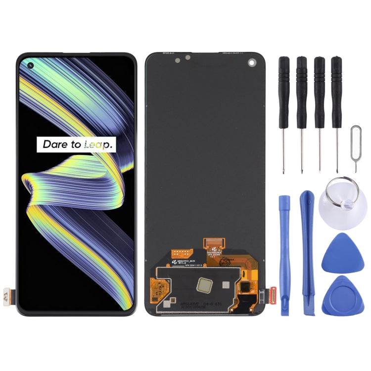 Schermo LCD e digitalizzatore in materiale Super AMOLED originale assemblaggio completo per OPPO Realme X7 Max 5G, For Realme X7 Max 5G (Original)