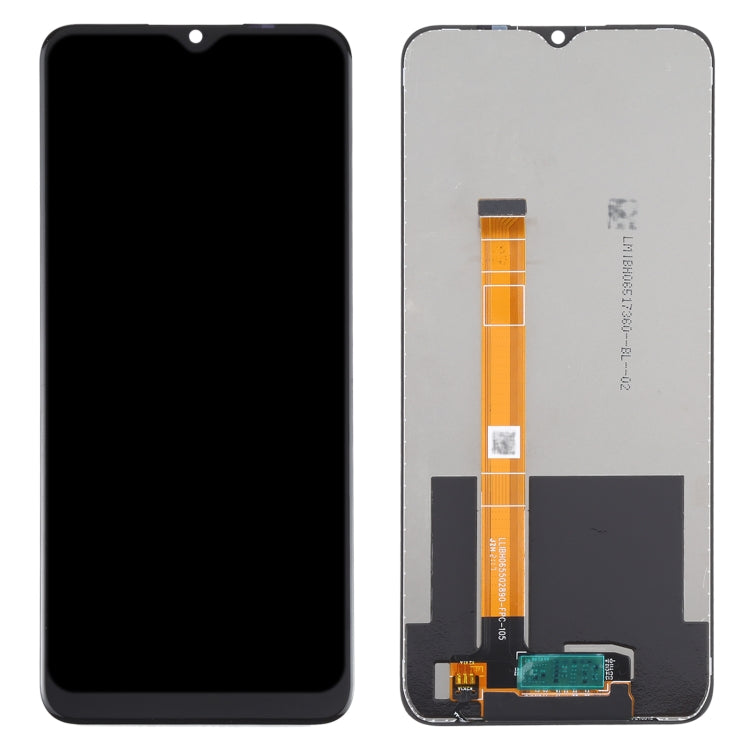 LCD Screen and Digitizer Full Assembly for OPPO Realme C25s RMX3195 RMX3197, For Realme C25s