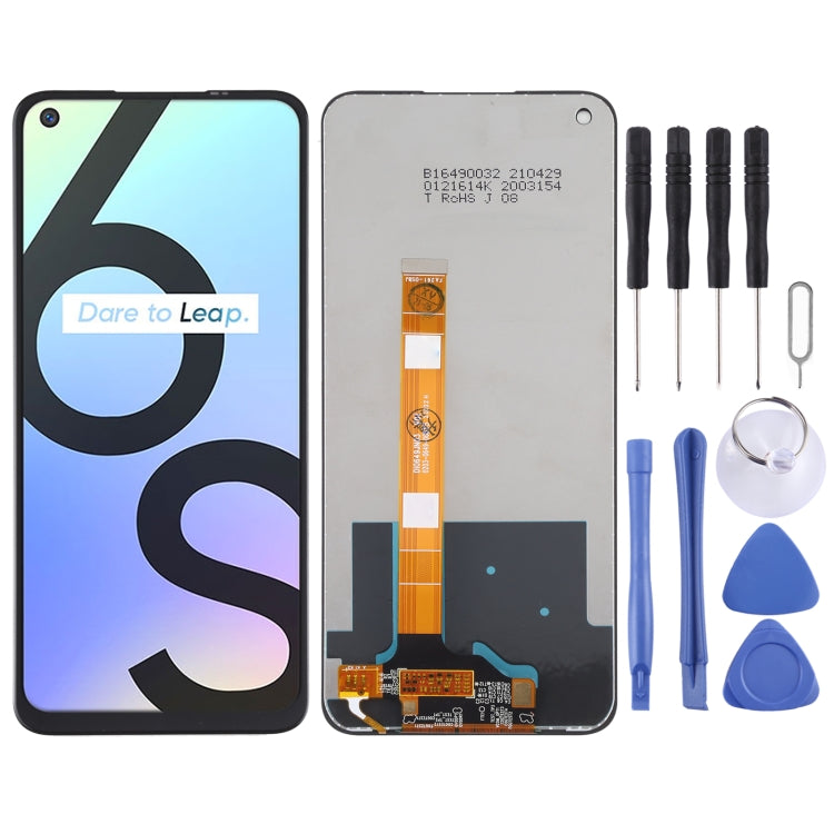 LCD Screen and Digitizer Full Assembly for OPPO Realme 6s / Realme 6i (India) / Realme Narzo RMX2002, For Realme 6s