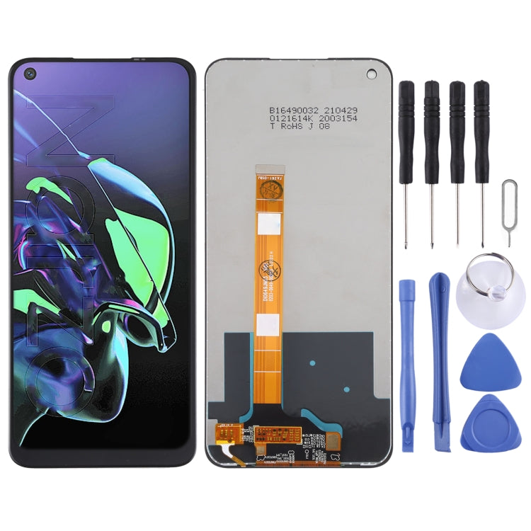 LCD Screen and Digitizer Full Assembly for OPPO Realme Narzo, For Realme Narzo