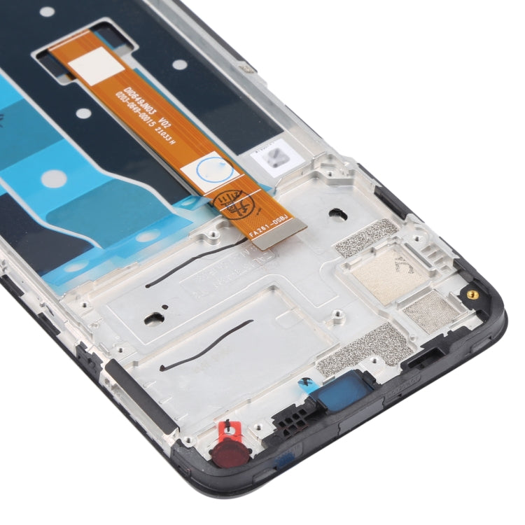 LCD Screen and Digitizer Full Assembly with Frame for OPPO Realme Narzo, For OPPO Realme Narzo