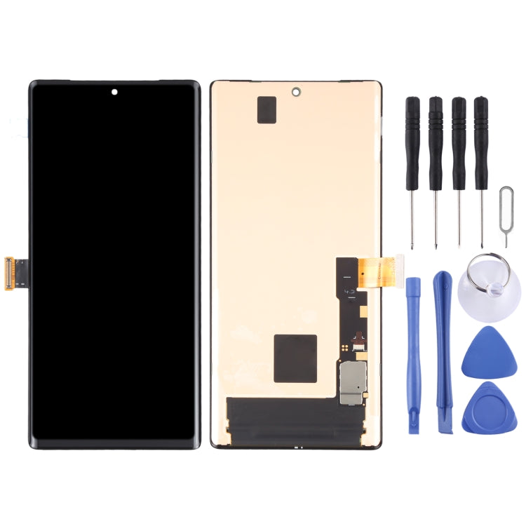 Schermo LCD e digitalizzatore in materiale originale Ltpo AMOLED assemblaggio completo per Google Pixel 6 Pro GLUOG G8VOU, For Google Pixel 6 Pro