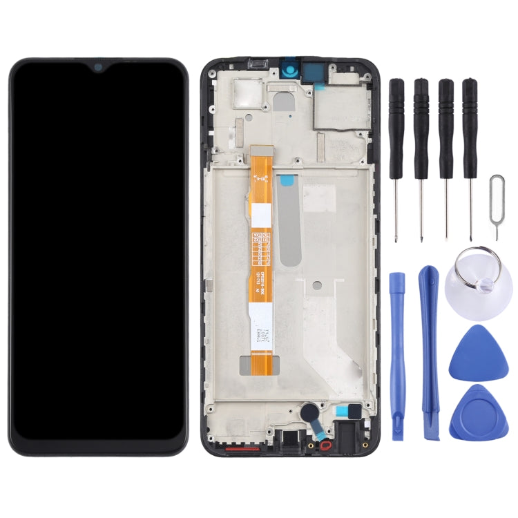 LCD Screen and Digitizer Complete Assembly with Frame for Vivo Y52s V2057A, For Vivo Y52s