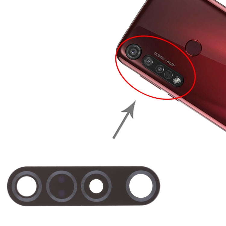 Obiettivo fotocamera posteriore da 10 pezzi per Motorola Moto G8 Plus, For Motorola Moto G8 Plus