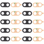 10pcs Rear Camera Lens For Motorola One Hyper, For Motorola One Hyper